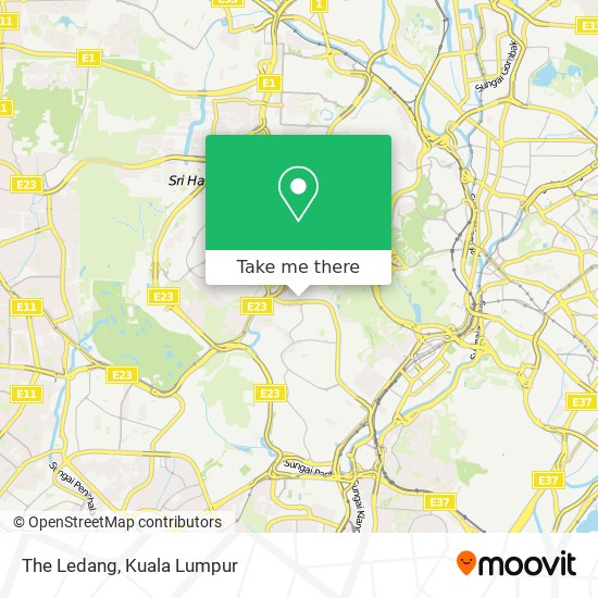 The Ledang map