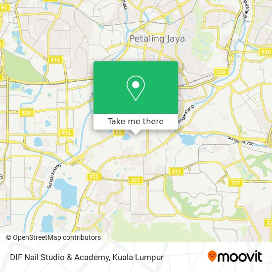 DIF Nail Studio & Academy map