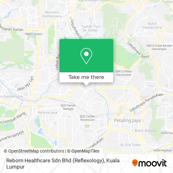 Reborn Healthcare Sdn Bhd (Reflexology) map