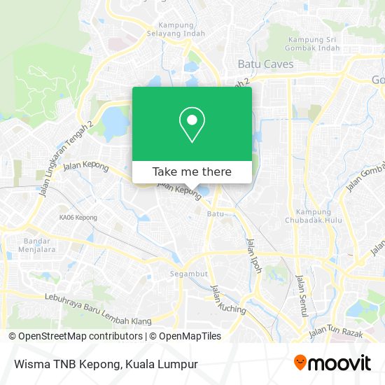 Wisma TNB Kepong map