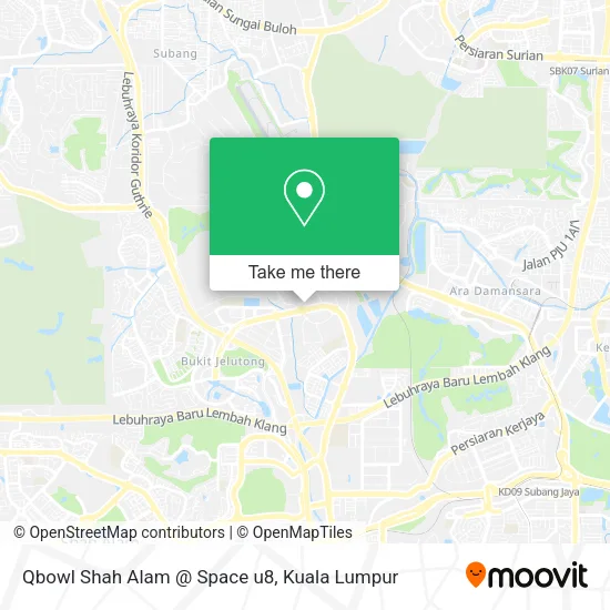 Qbowl Shah Alam @ Space u8 map