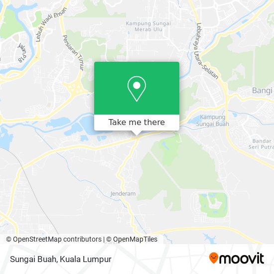 Sungai Buah map