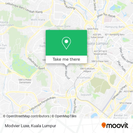 Modvier Luxe map