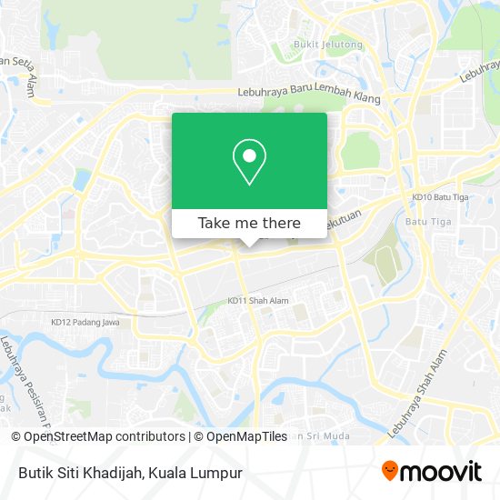 Butik Siti Khadijah map