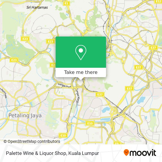 Palette Wine & Liquor Shop map