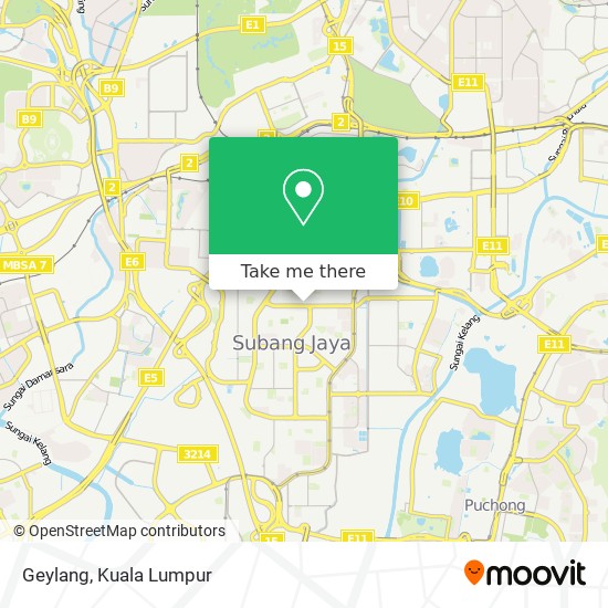 Geylang map