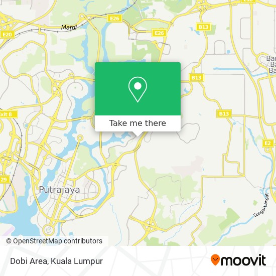 Dobi Area map
