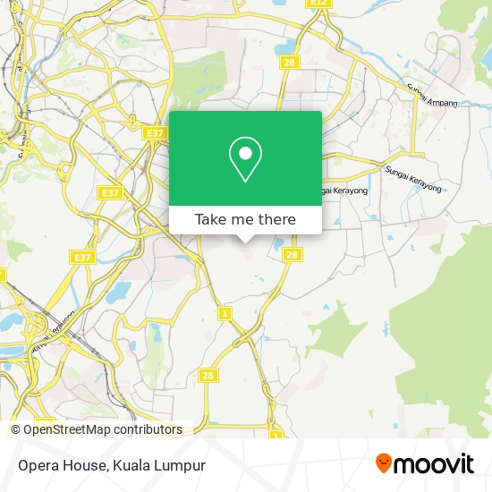 Opera House map