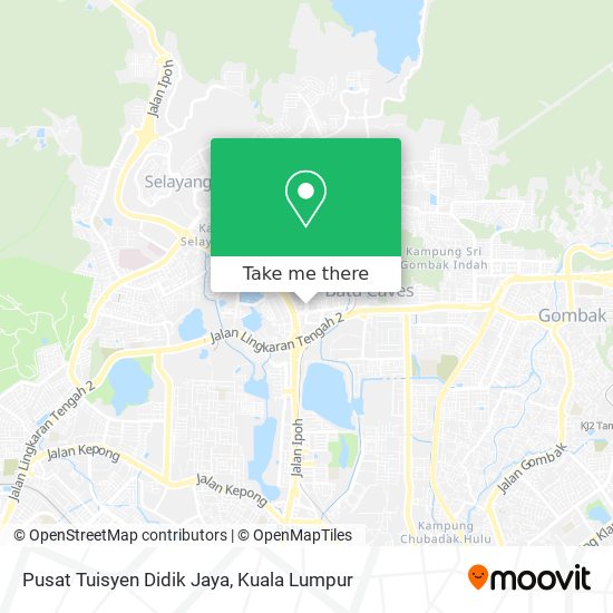 Peta Pusat Tuisyen Didik Jaya