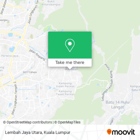 Lembah Jaya Utara map