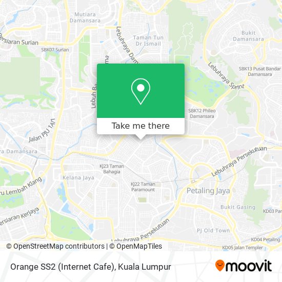 Orange SS2 (Internet Cafe) map