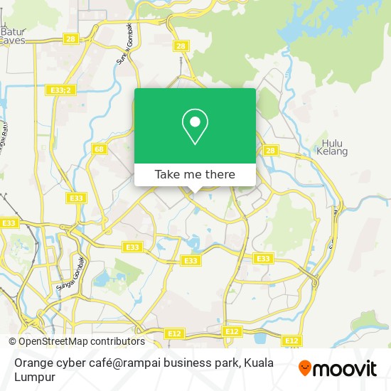 Orange cyber café@rampai business park map