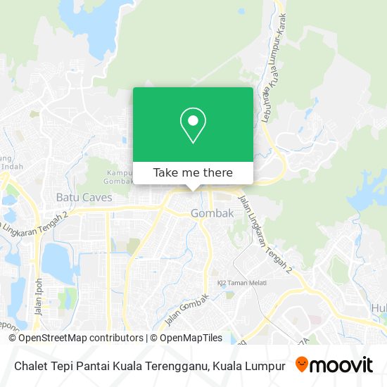 Peta Chalet Tepi Pantai Kuala Terengganu