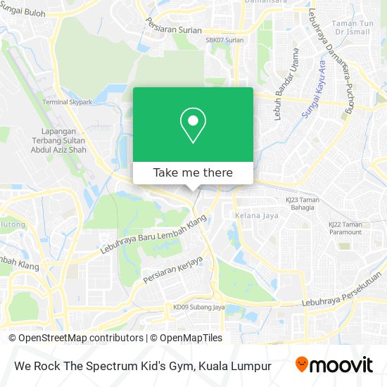 We Rock The Spectrum Kid's Gym map