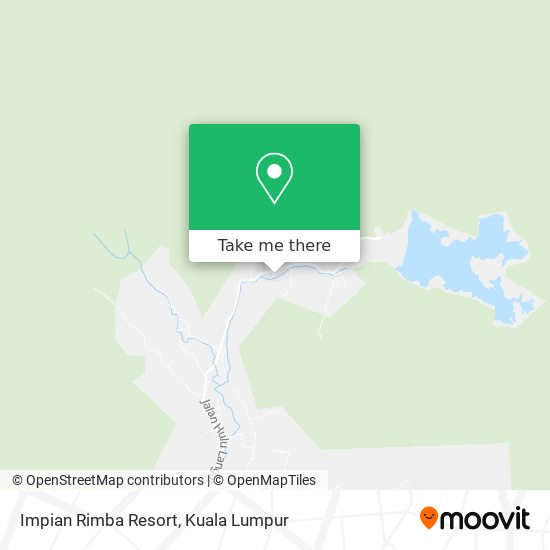 Impian Rimba Resort map