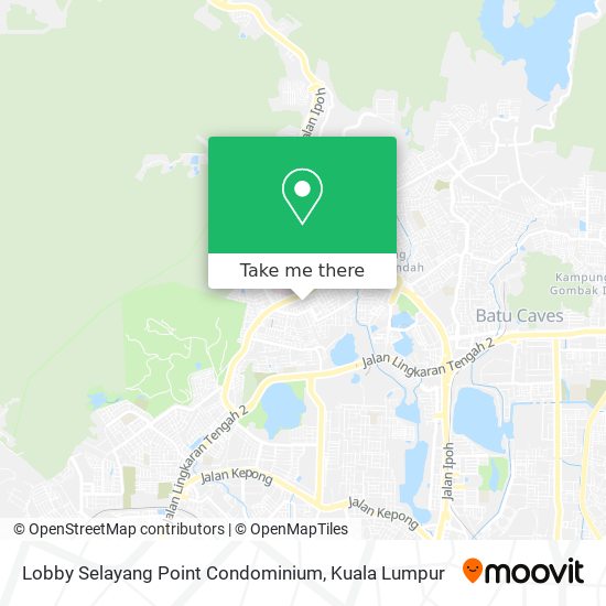 Lobby Selayang Point Condominium map