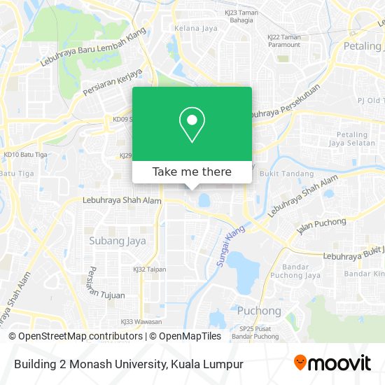 Building 2 Monash University map
