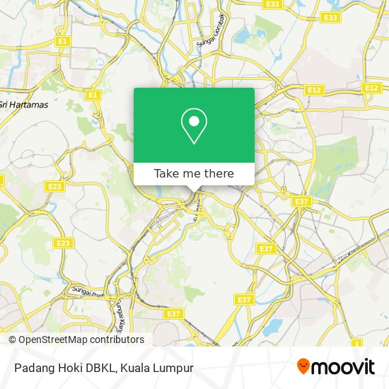 Peta Padang Hoki DBKL