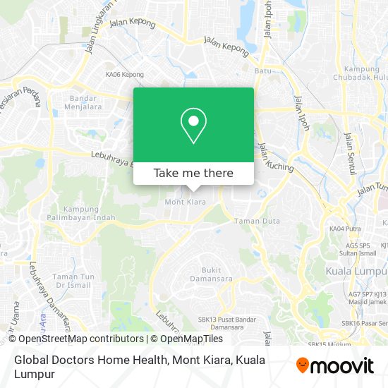 Peta Global Doctors Home Health, Mont Kiara