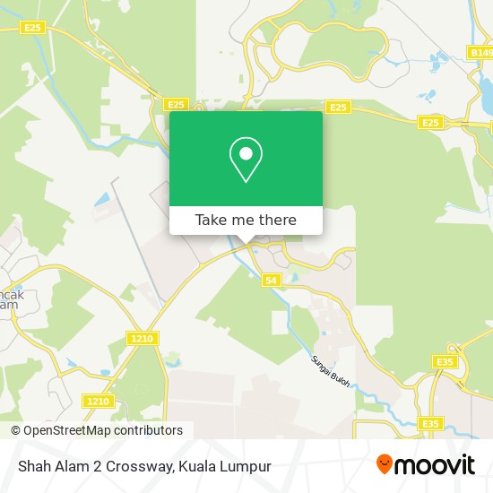 Peta Shah Alam 2 Crossway