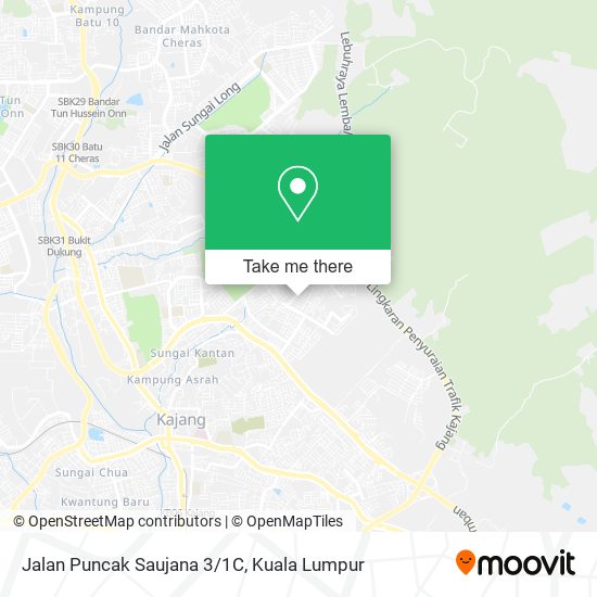 Peta Jalan Puncak Saujana 3/1C