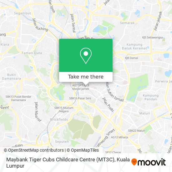 Maybank Tiger Cubs Childcare Centre (MT3C) map