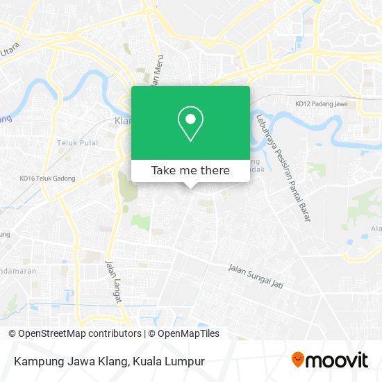 Peta Kampung Jawa Klang