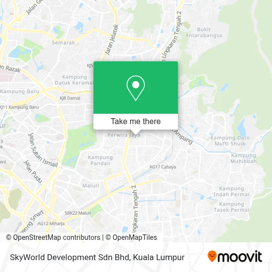 SkyWorld Development Sdn Bhd map