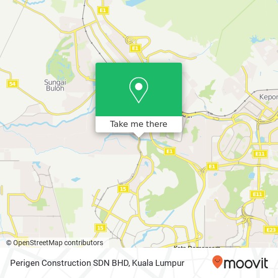 Peta Perigen Construction SDN BHD