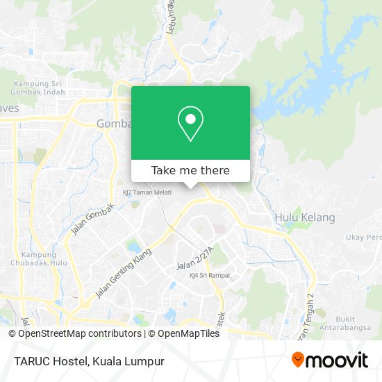 Peta TARUC Hostel