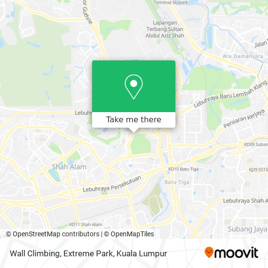 Peta Wall Climbing, Extreme Park