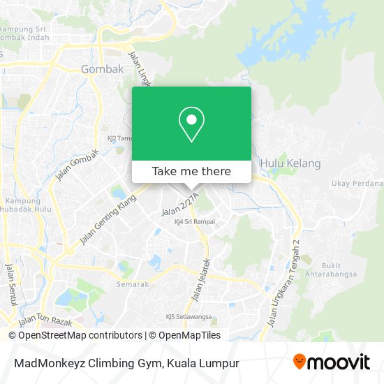 MadMonkeyz Climbing Gym map