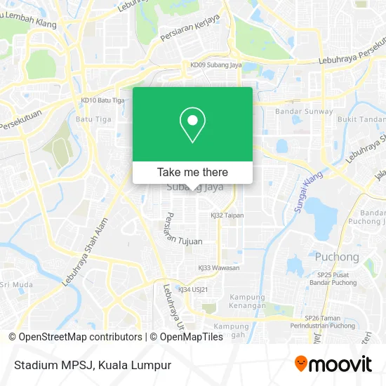 Stadium MPSJ map