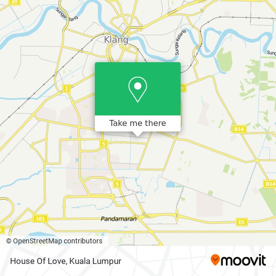 House Of Love map