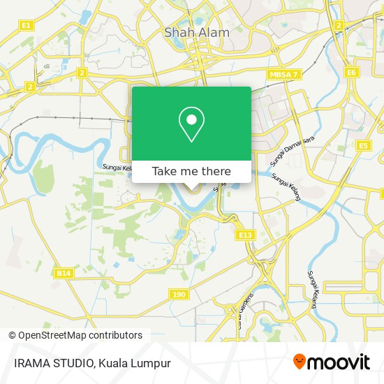 IRAMA STUDIO map