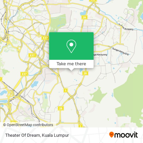 Theater Of Dream map