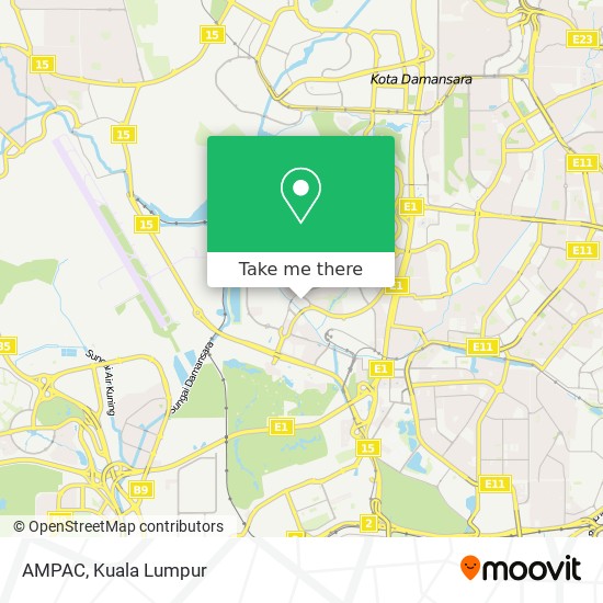 AMPAC map