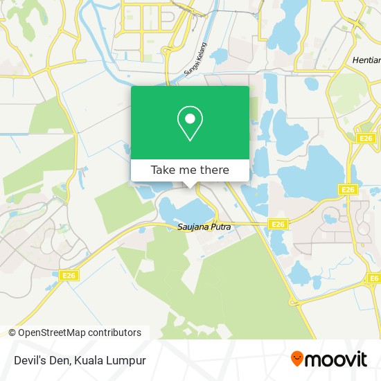 Devil's Den map
