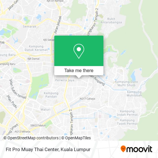 Fit Pro Muay Thai Center map