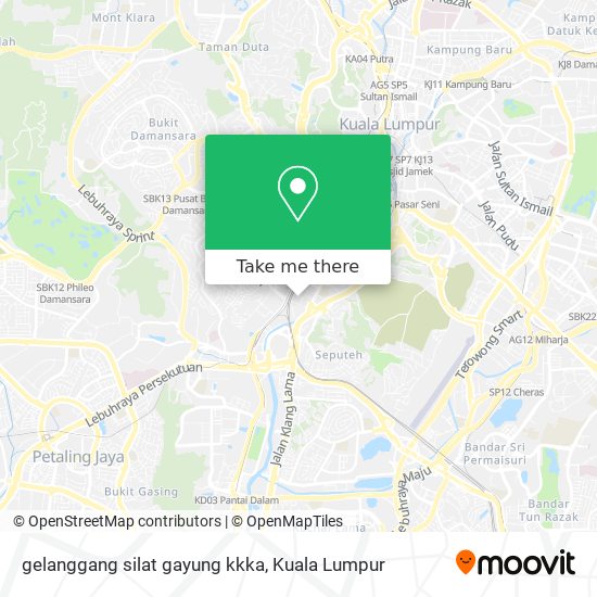 gelanggang silat gayung kkka map