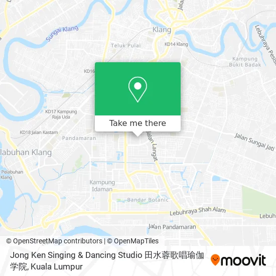 Jong Ken Singing & Dancing Studio 田水蓉歌唱瑜伽学院 map