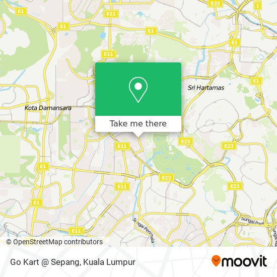 Go Kart @ Sepang map