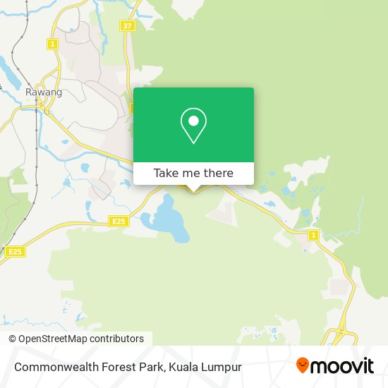 Commonwealth Forest Park map