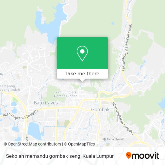 Peta Sekolah memandu gombak seng