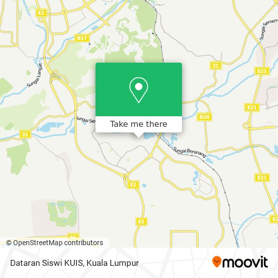 Dataran Siswi KUIS map