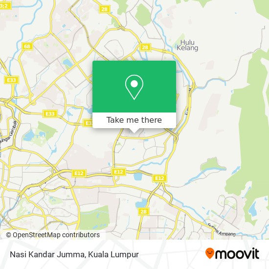 Nasi Kandar Jumma map