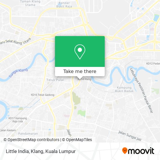 Little India, Klang map