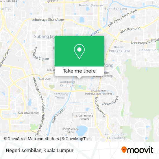 Peta Negeri sembilan
