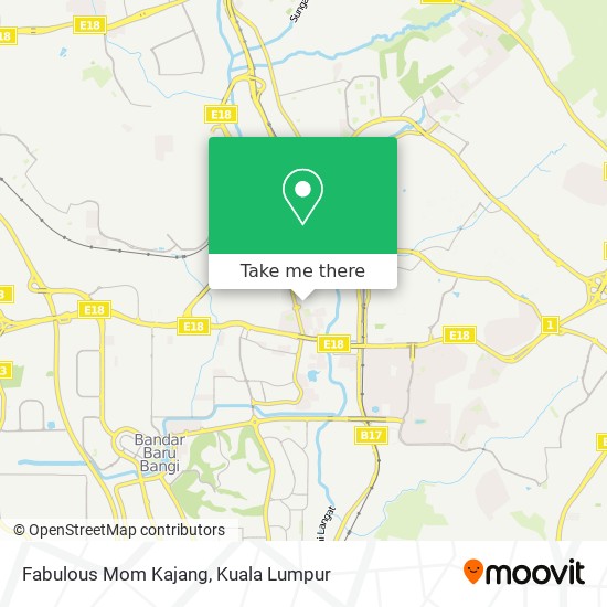 Peta Fabulous Mom Kajang