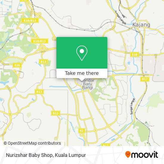 Nurizshar Baby Shop map